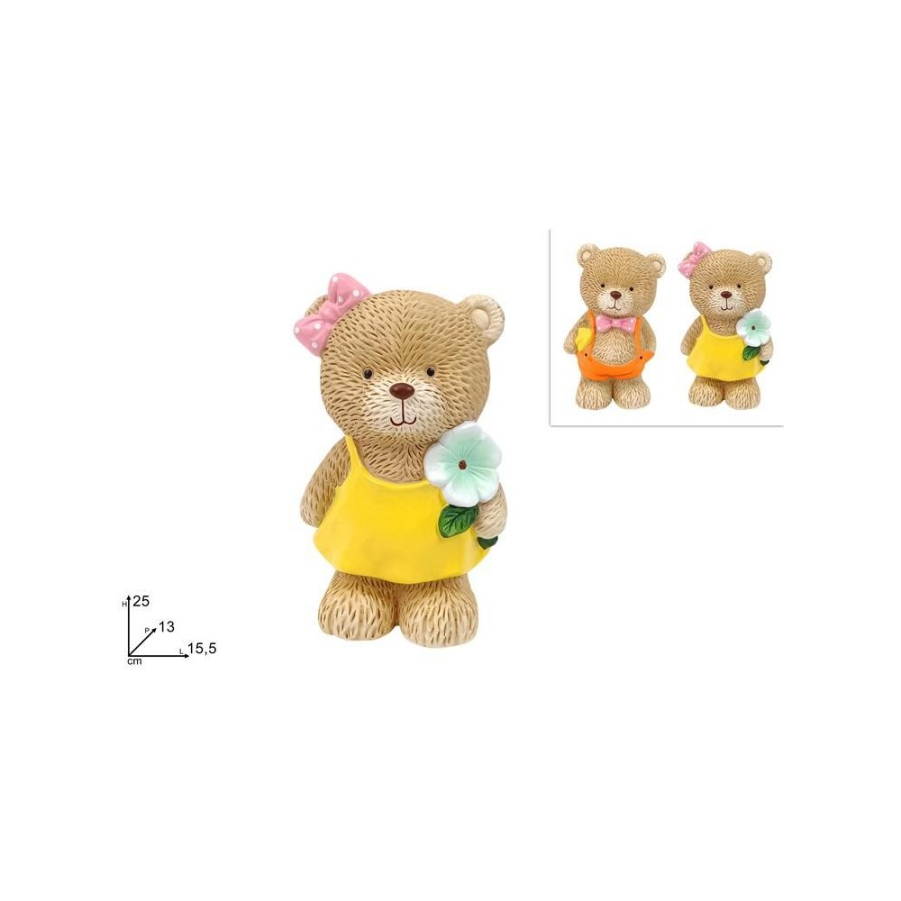 ORSETTO 25 CM 2 ASS.